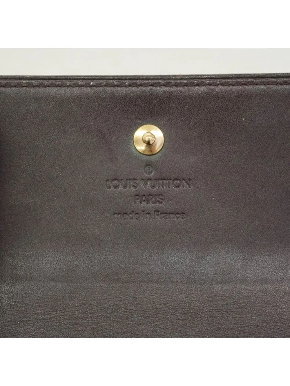 Louis Vuitton Trifold Wallet Vernis Portefeuille Elise Amarante